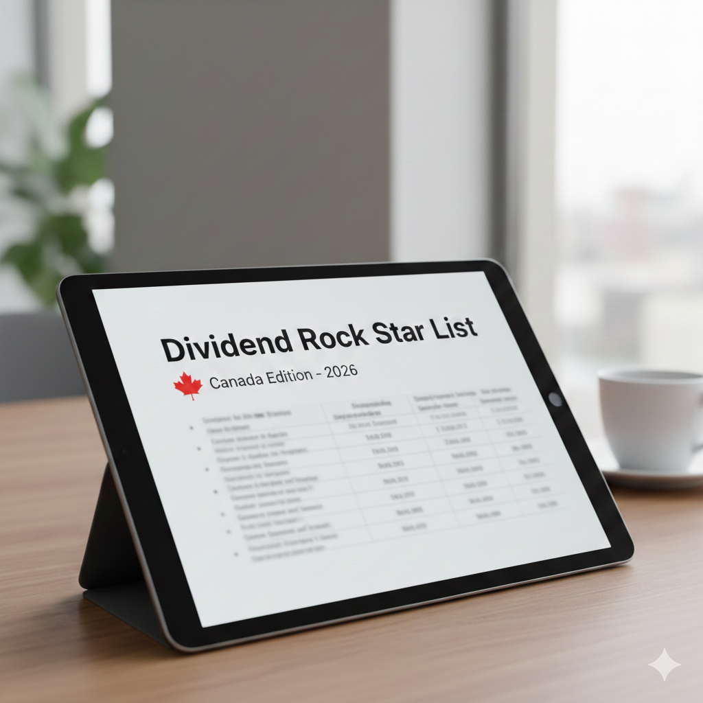 Dividend Rock Star List Canada 2026